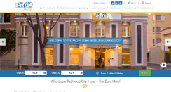 Desktop Screenshot of pacificeurohotel.com